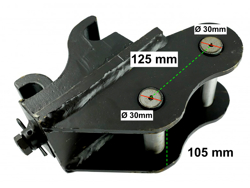 mechanische snelwissel voor minigraafmachine m180