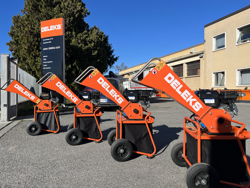 benzine hakselaar met b&s motor mod. dk 300 bs