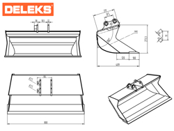 graafbak voor minigraafmachine s100 800
