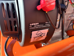 benzine hakselaar met b&s motor mod. dk 300 lc