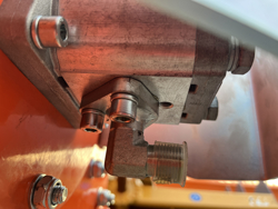 hydraulisch aangedreven klepelmaaiers voor mini graafmachines mod. ark 100