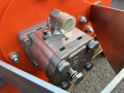 hydraulisch aangedreven klepelmaaiers voor mini graafmachines mod. ark 100