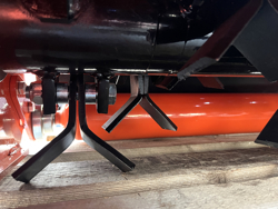 hydraulisch aangedreven klepelmaaiers voor mini graafmachines mod. ark 110