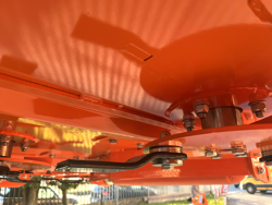 sikkelmaaier cirkelmaaier met 8 horizontale messen voor tractoren 150cm mod. dm150 interfila