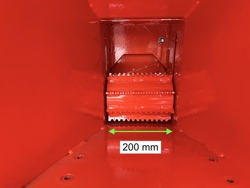 houtversnipperaar hakselaar schredder voor tractoren mod. dk 1200se