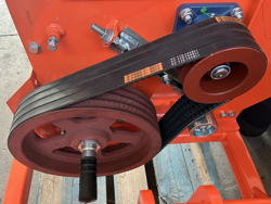 houtversnipperaar hakselaar schredder voor tractoren mod. dk 1200se