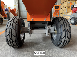 benzine hakselaar met b&s motor mod. dk 500 bs