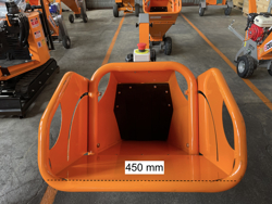 benzine hakselaar met b&s motor mod. dk 500 bs