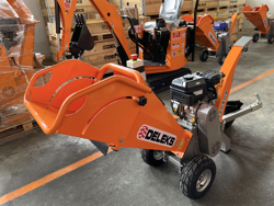 benzine hakselaar met b&s motor mod. dk 500 bs