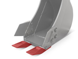 tand voor m100 graafbak