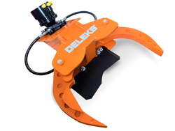 velkop houtgrijper grijper met rotator voor minigraafmachine cf 11r