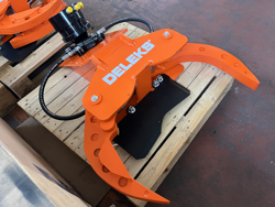 velkop houtgrijper grijper met rotator voor minigraafmachine cf 11r