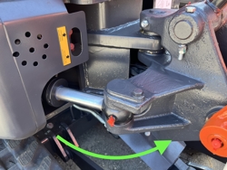 mini graafmachine met toebehoren mod m120