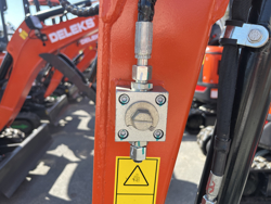 mini graafmachine met toebehoren mod m120