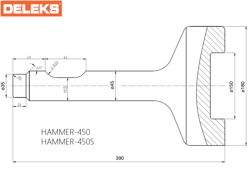 palenrammer palenhamer voor hydraulische hamer450