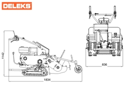 klepelmaaier smart 800 tr