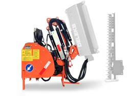 hydraulische armmaaier klepelmaaier met verlengarm voor tractoren mod merlo