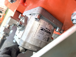 hydraulische armmaaier klepelmaaier met verlengarm voor tractoren mod merlo