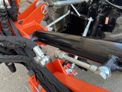 hydraulische armmaaier klepelmaaier met verlengarm voor tractoren mod merlo