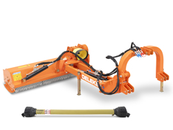 middelzware verstek klepelmaaier met ingebouwde vrijloop deleks