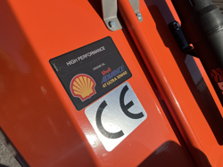 benzine hakselaar versnipperaar met motor mod. dk 800 honda