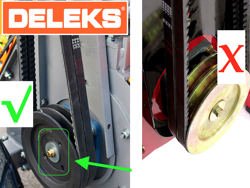 benzine hakselaar versnipperaar met motor mod. dk 800 briggs & stratton