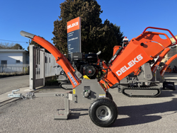 benzine hakselaar versnipperaar met lifan motor mod. dk 800 lf