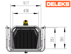 benzine hakselaar versnipperaar met lifan motor mod. dk 800 lf