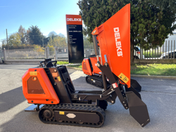 mini rupsdumper mini dumper op rupsbanden met kubota m8000