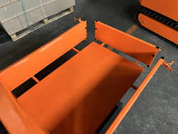 mini rupsdumper dumper op rupsbanden met md 500fl