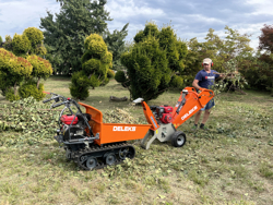 mini rupsdumper dumper op rupsbanden md 500el