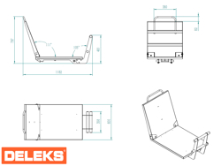 vlakke basis voor houtblokken xe500