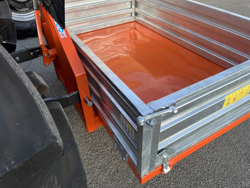 kiepbak grondbak achterbak voor tractoren mod t 1400