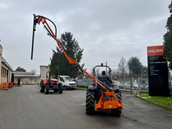 hydraulische arm met 130cm maaibalk mod falco