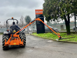 hydraulische arm met 130cm maaibalk mod falco