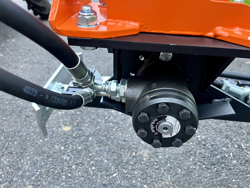 hydraulische arm met 130cm maaibalk mod falco