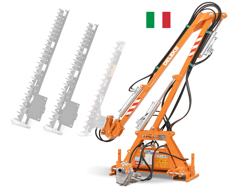 hydraulische arm met 130cm maaibalk mod falco