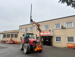 hydraulische arm met 130cm maaibalk mod falco h