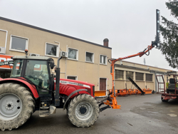 hydraulische arm met 130cm maaibalk mod falco h