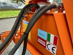 hydraulische arm met 130cm maaibalk mod falco h