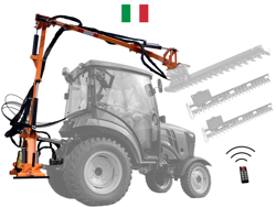 hydraulische arm met 130cm maaibalk mod falco hw
