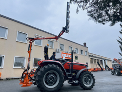 hydraulische arm met 130cm maaibalk mod falco hw