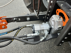 hydraulische arm met 130cm maaibalk mod falco hw