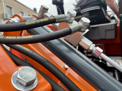 hydraulische arm met 130cm maaibalk mod falco hw