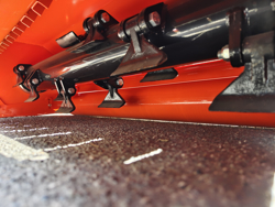 hydraulisch verschuifbare klepelmaaier met hamerklepels zware uitvoering model cervo 160