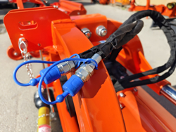 hydraulisch verschuifbare klepelmaaier met hamerklepels zware uitvoering model cervo 160