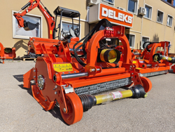 hydraulisch verschuifbare klepelmaaier met hamerklepels zware uitvoering model gorilla 150