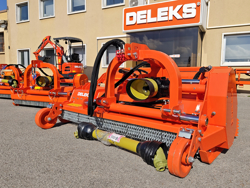 hydraulisch verschuifbare klepelmaaier met hamerklepels zware uitvoering model gorilla 180