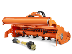 hydraulisch verschuifbare klepelmaaier met hamerklepels zware uitvoering model gorilla 200