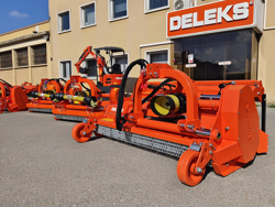 hydraulisch verschuifbare klepelmaaier met hamerklepels zware uitvoering model gorilla 200